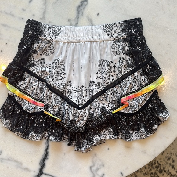 Lucky In Love Paisley Skirt Tennis - Picture 3 of 5